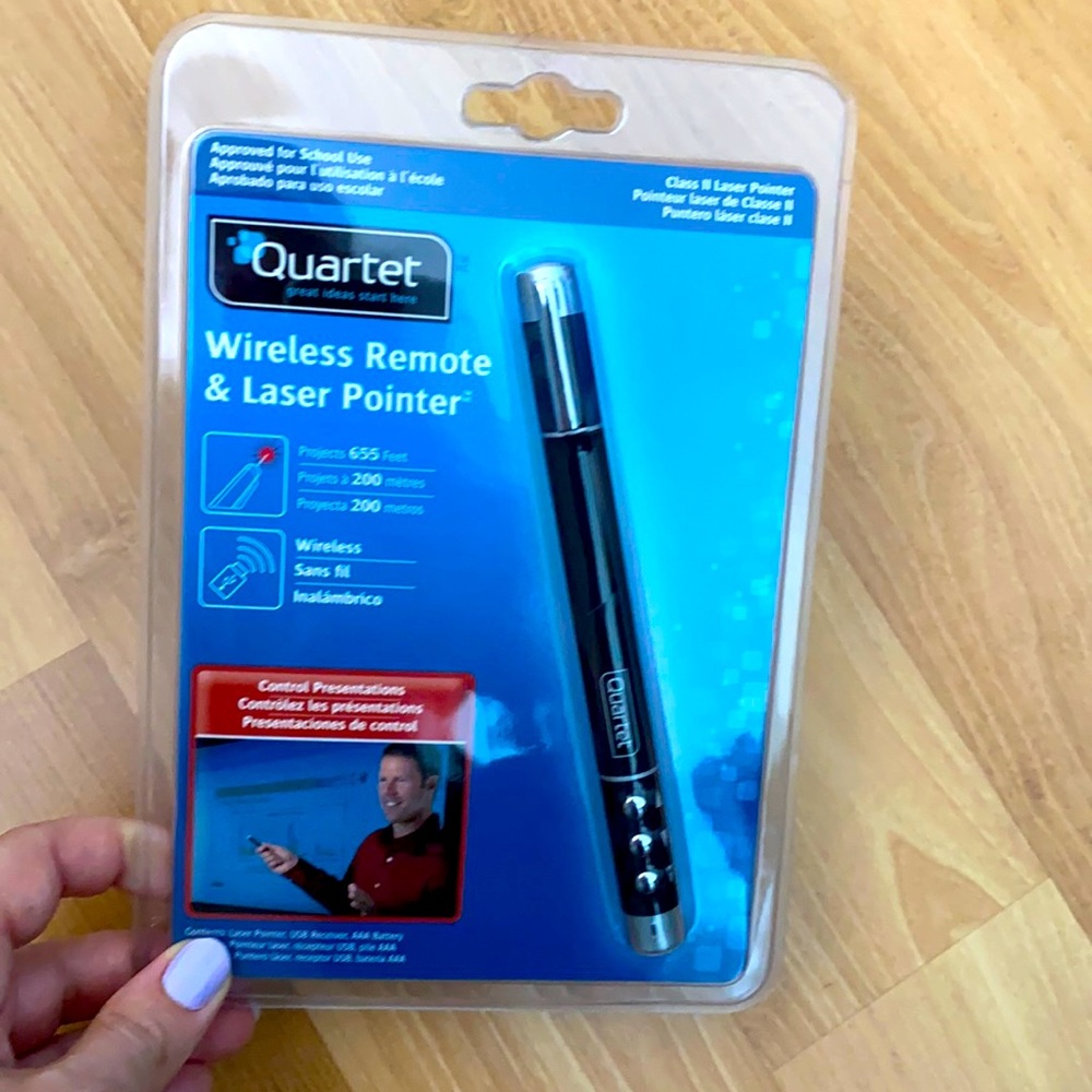 Quartet Wireless Remote & Laser Pointer